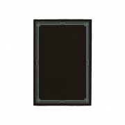 ELEGANCE DEEP BROWN AREA RUG