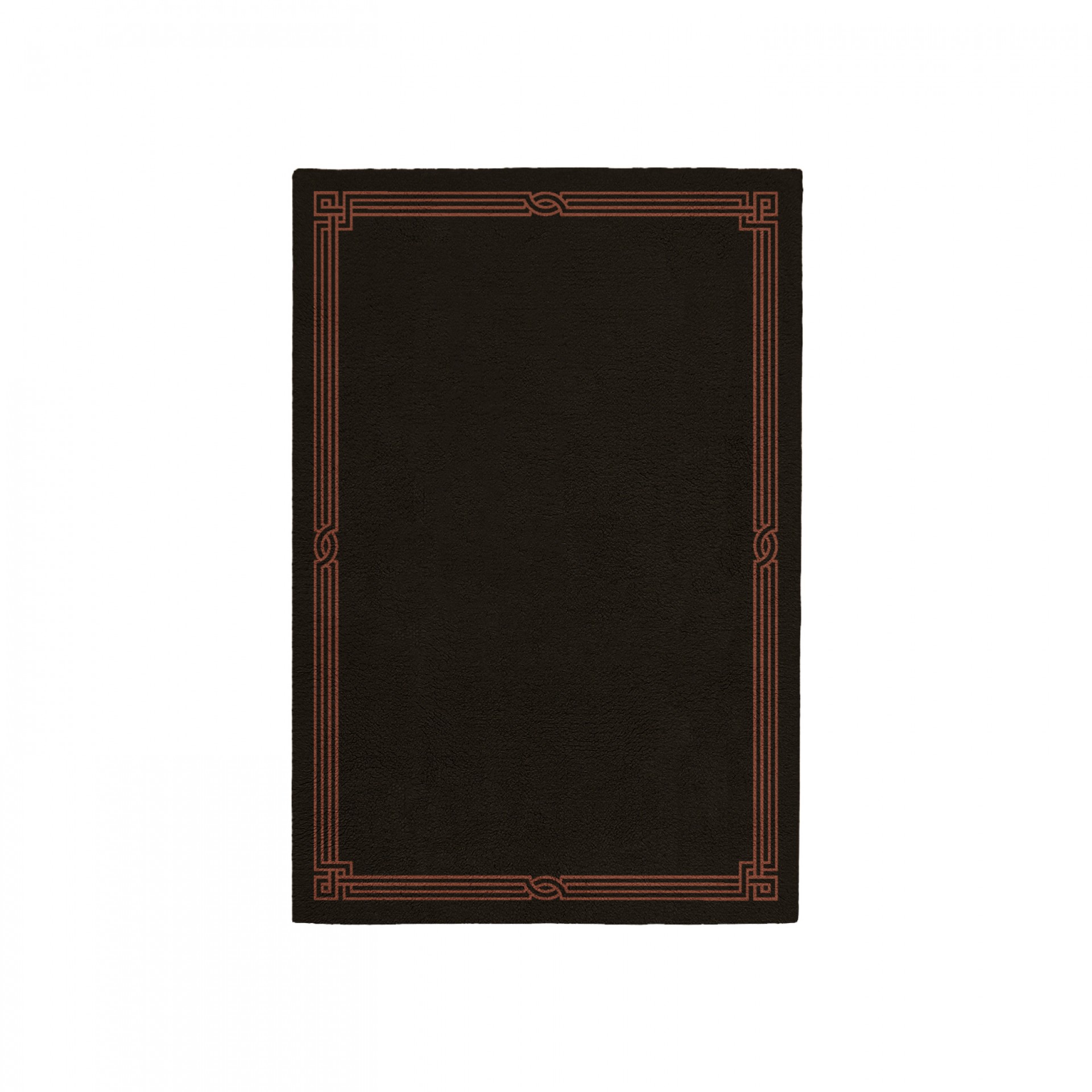 ELEGANCE DEEP BROWN AREA RUG