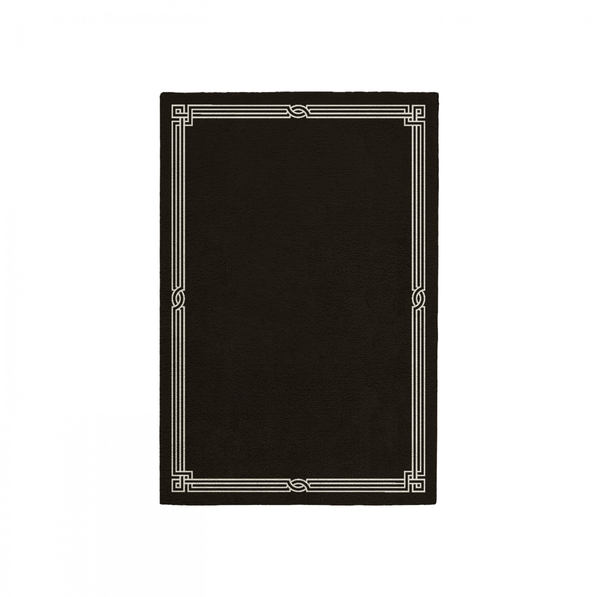 ELEGANCE DEEP BROWN AREA RUG