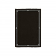 ELEGANCE DEEP BROWN AREA RUG