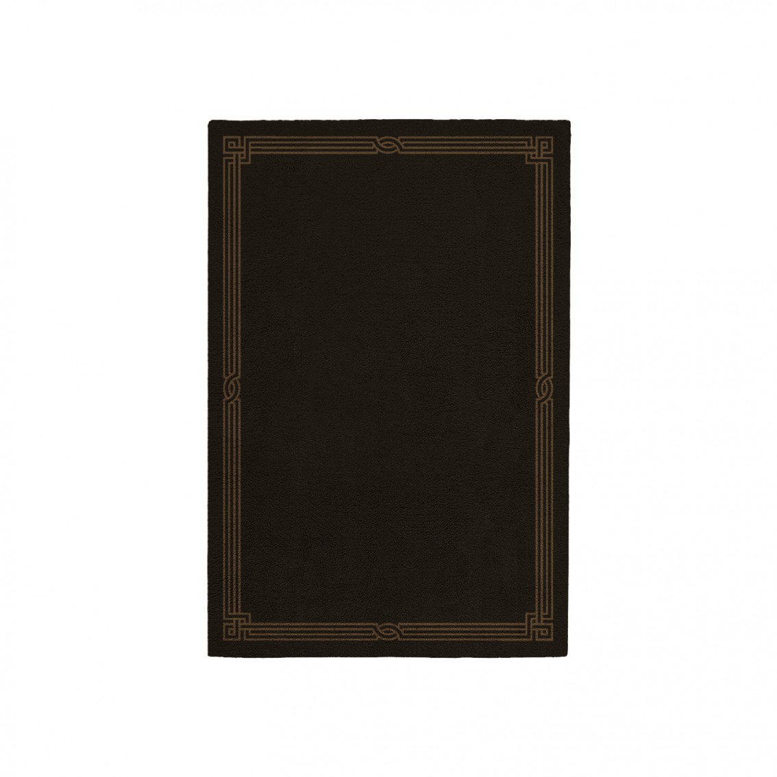 ELEGANCE DEEP BROWN AREA RUG
