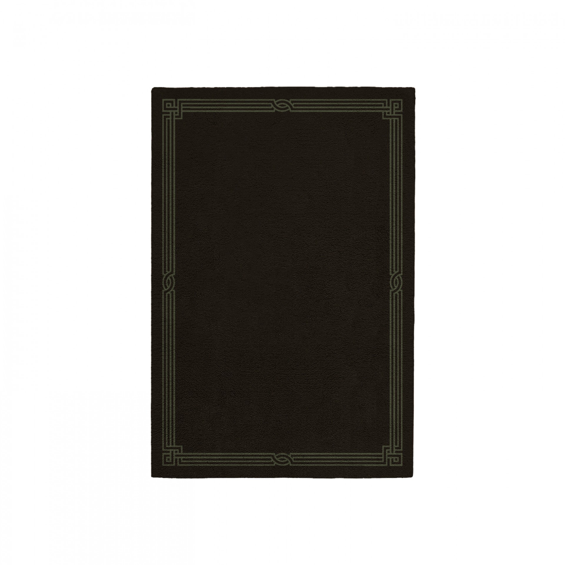 ELEGANCE DEEP BROWN AREA RUG