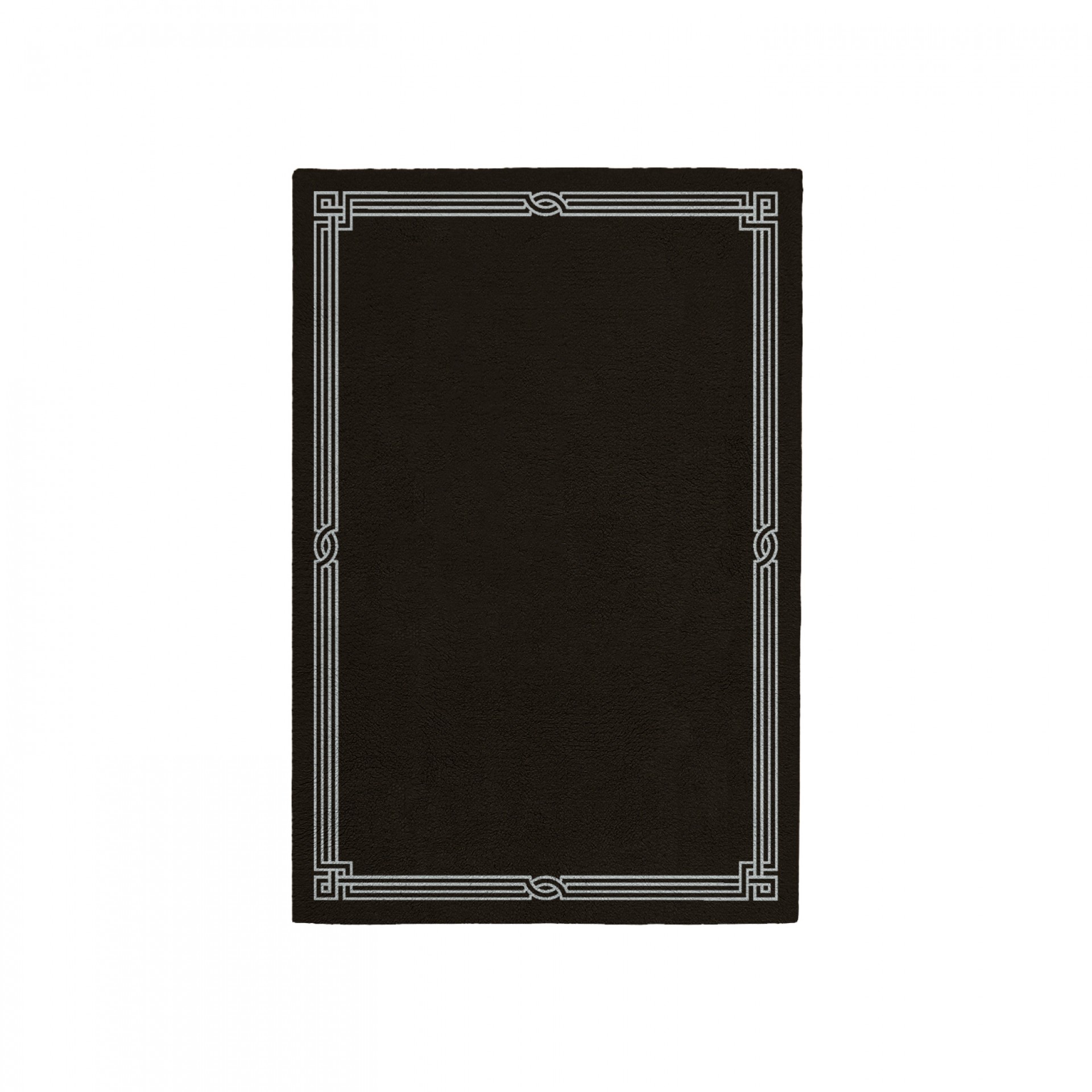 ELEGANCE DEEP BROWN AREA RUG