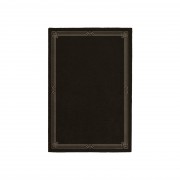 ELEGANCE DEEP BROWN AREA RUG
