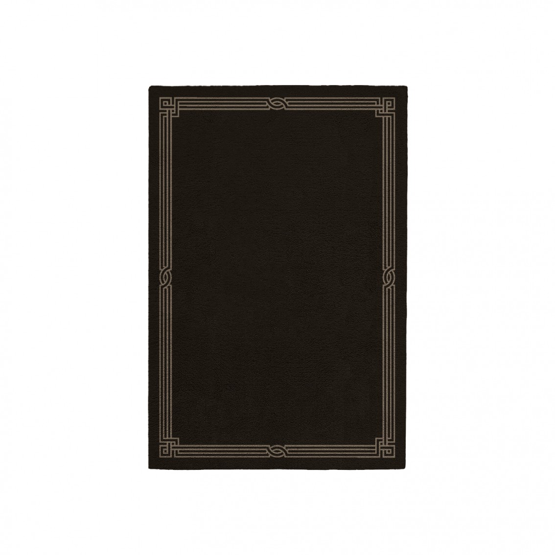 ELEGANCE DEEP BROWN AREA RUG