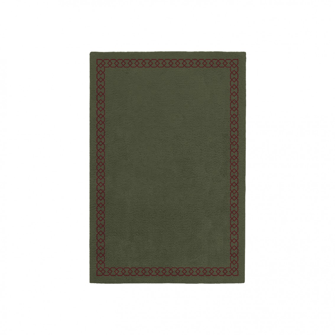 ELITE EARTH GREEN AREA RUG