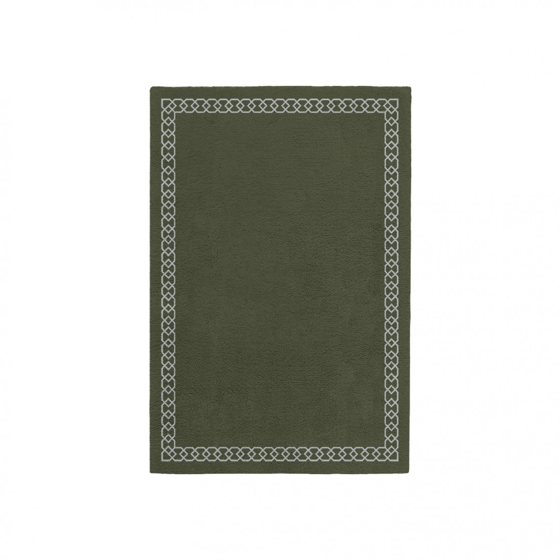 ELITE EARTH GREEN AREA RUG
