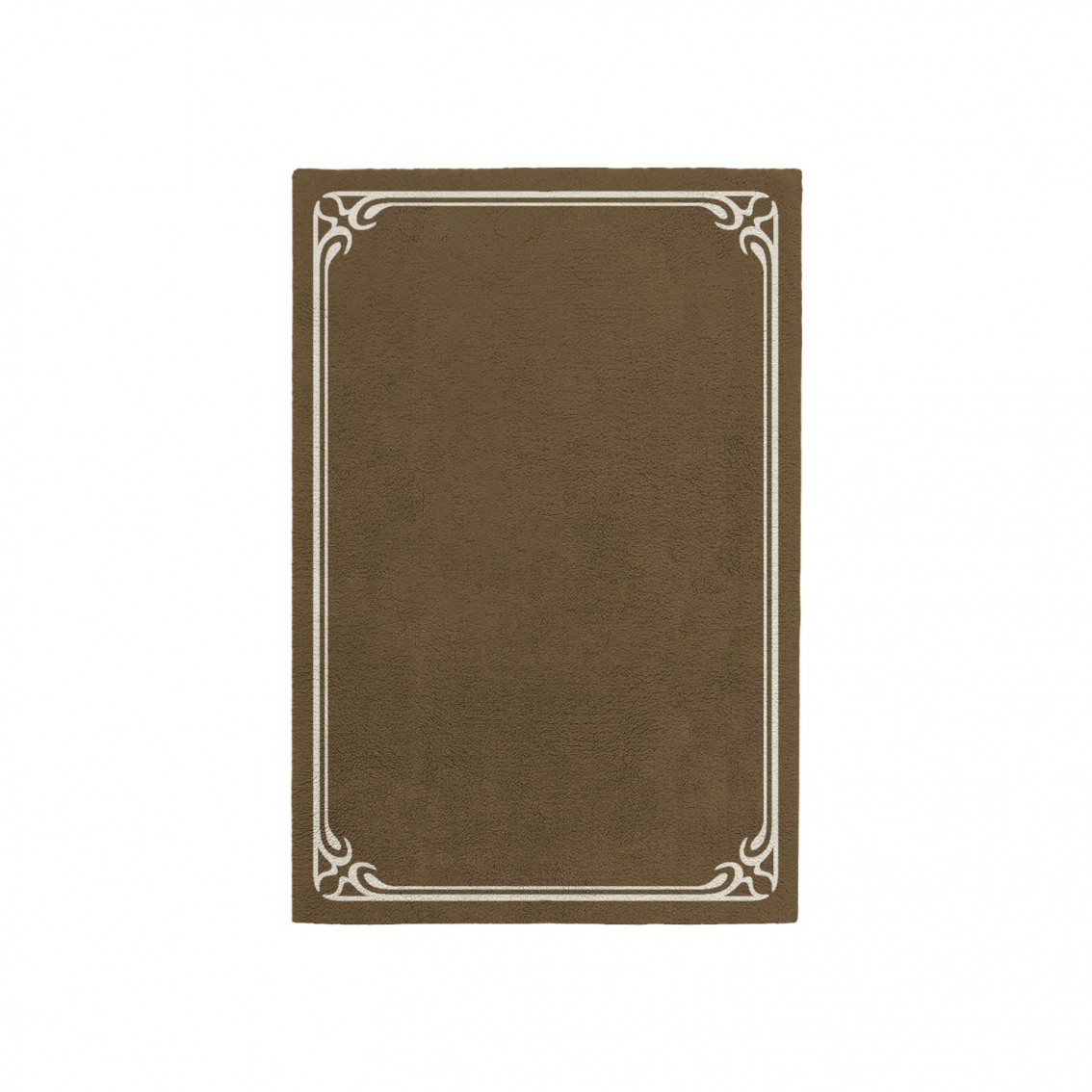 MAJESTIC EARTH BROWN AREA RUG