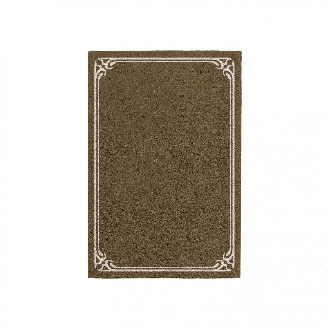 MAJESTIC EARTH BROWN AREA RUG
