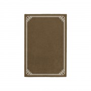 MAJESTIC EARTH BROWN AREA RUG