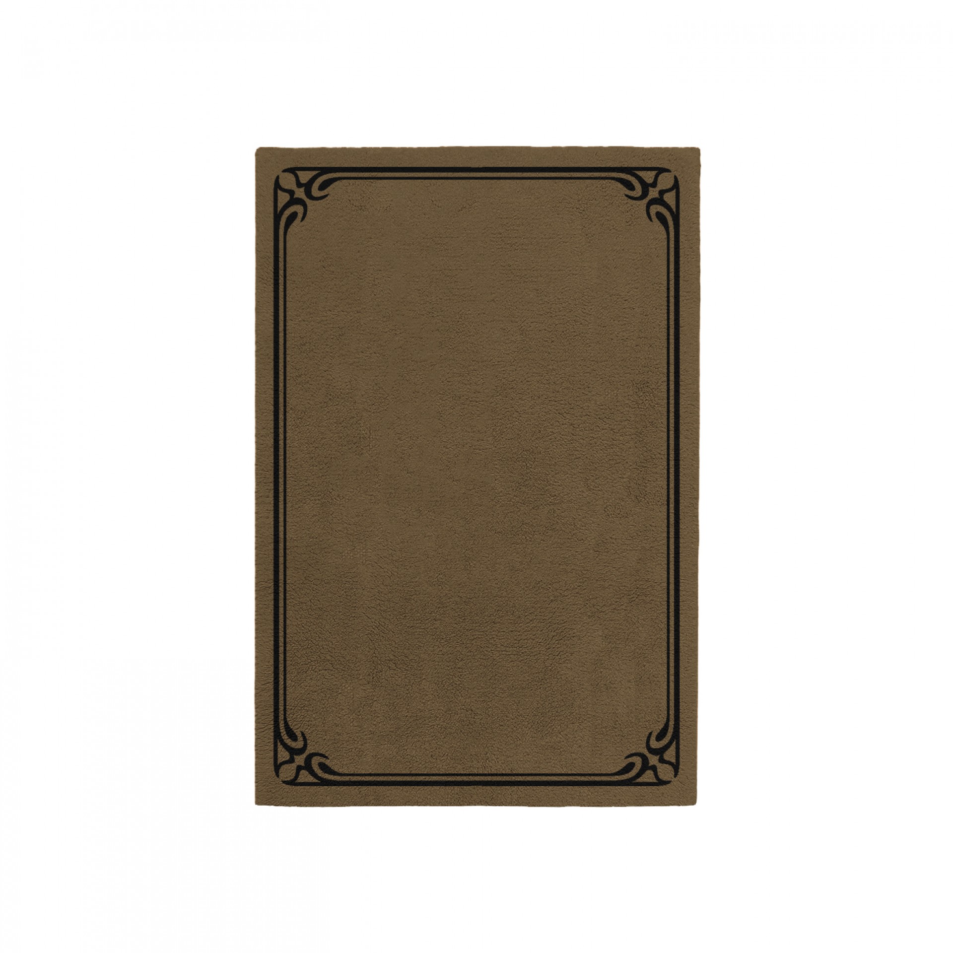 MAJESTIC EARTH BROWN AREA RUG