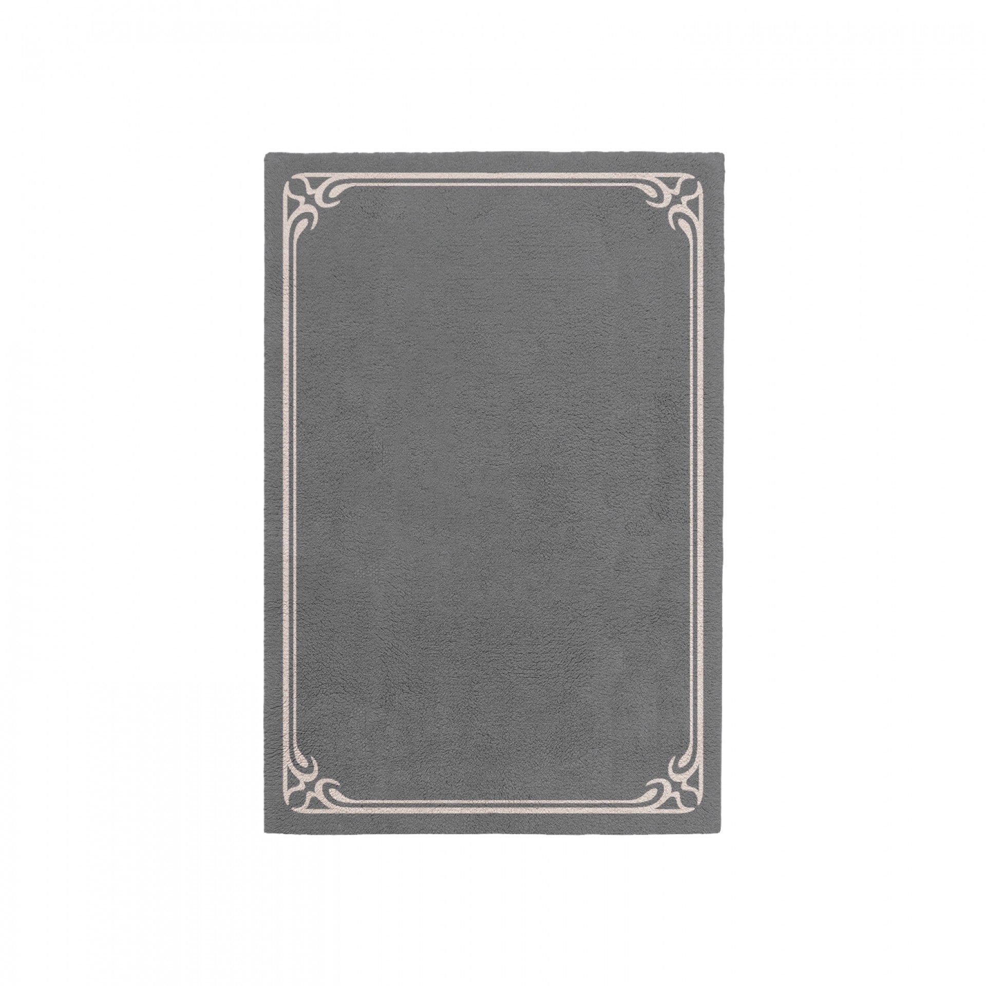 MAJESTIC CHARCOAL GRAY AREA RUG