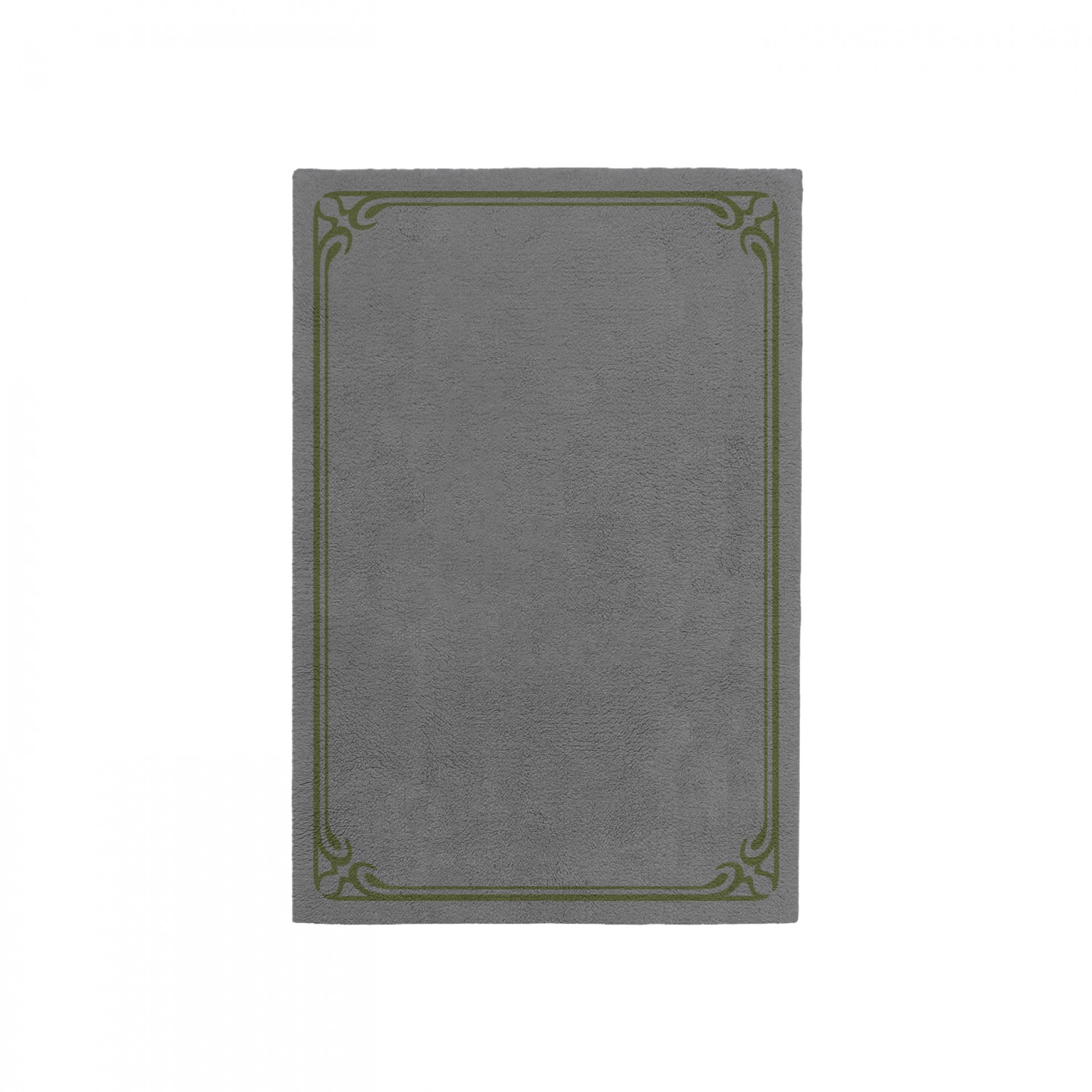 MAJESTIC CHARCOAL GRAY AREA RUG