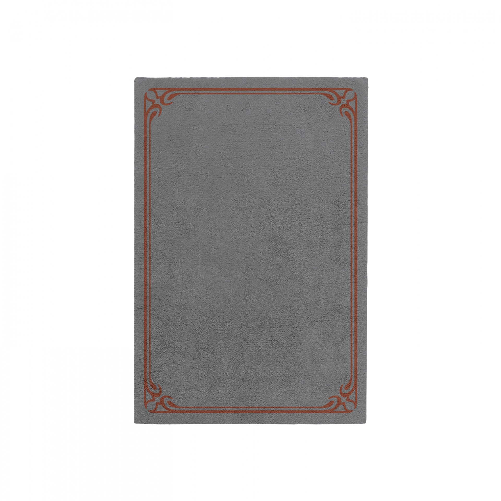 MAJESTIC CHARCOAL GRAY AREA RUG