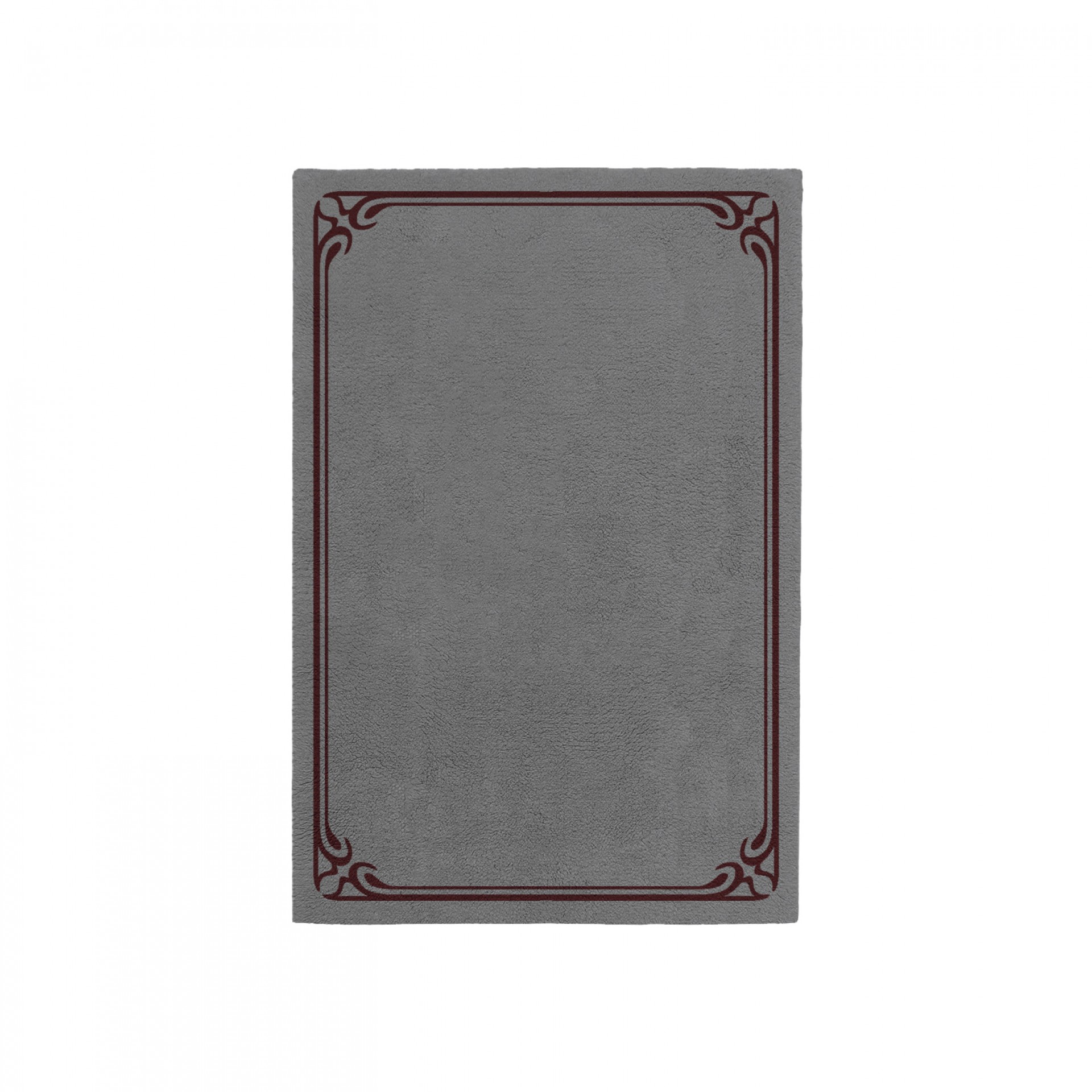MAJESTIC CHARCOAL GRAY AREA RUG