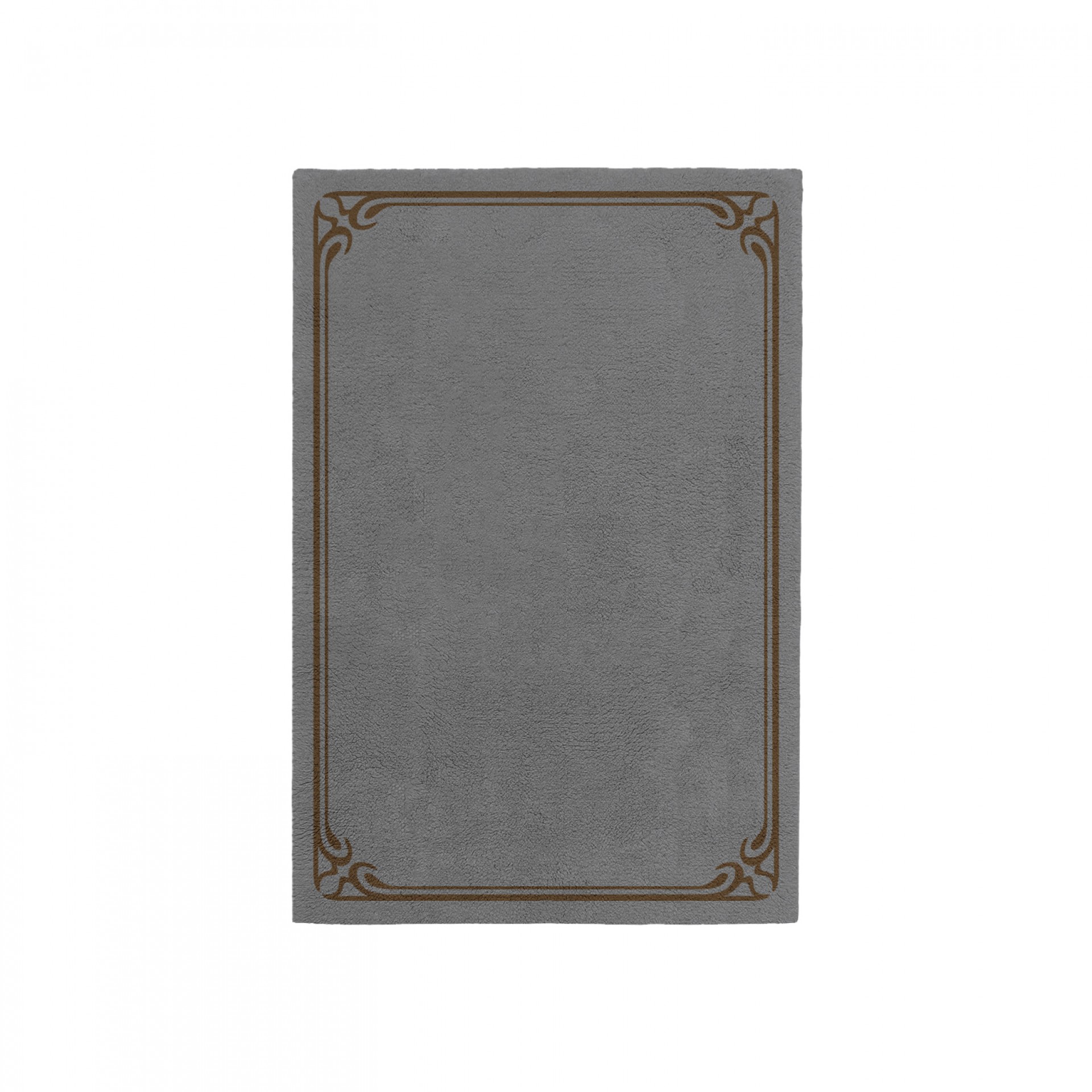 MAJESTIC CHARCOAL GRAY AREA RUG