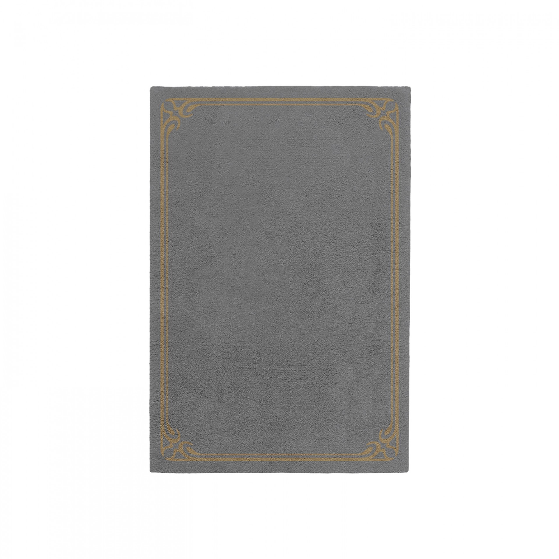 MAJESTIC CHARCOAL GRAY AREA RUG