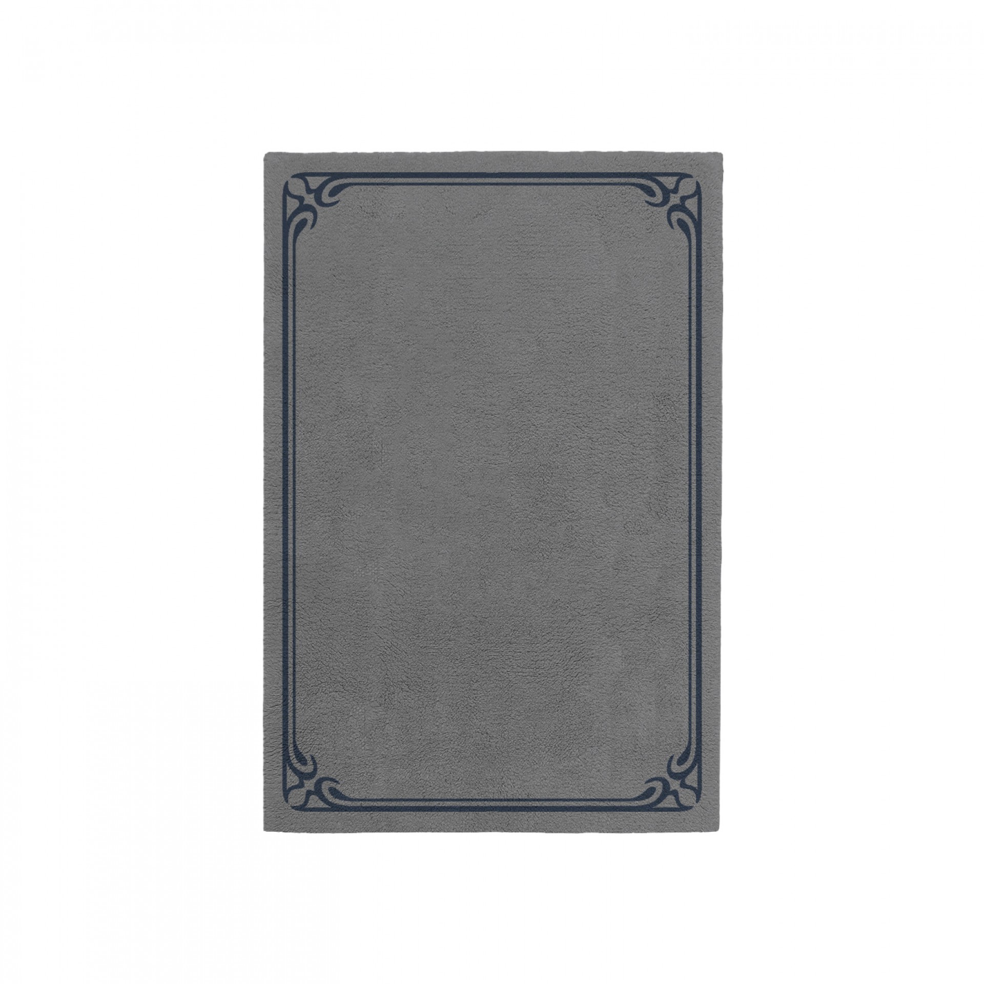 MAJESTIC CHARCOAL GRAY AREA RUG