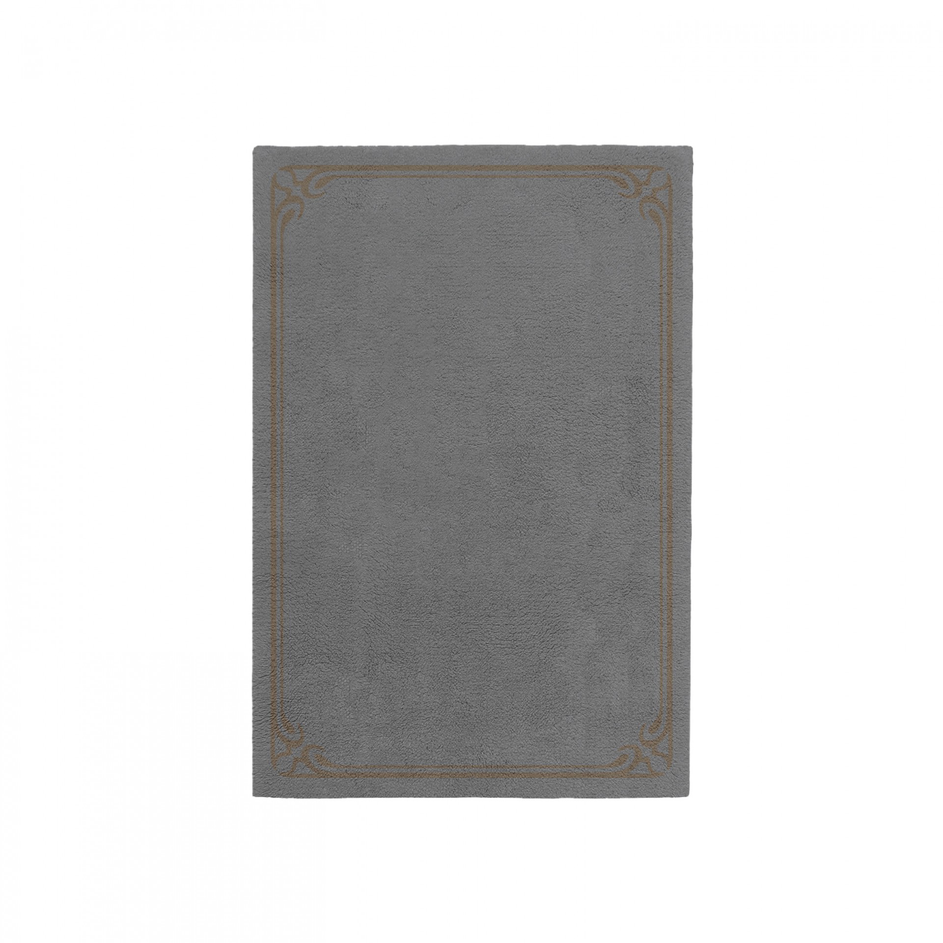 MAJESTIC CHARCOAL GRAY AREA RUG