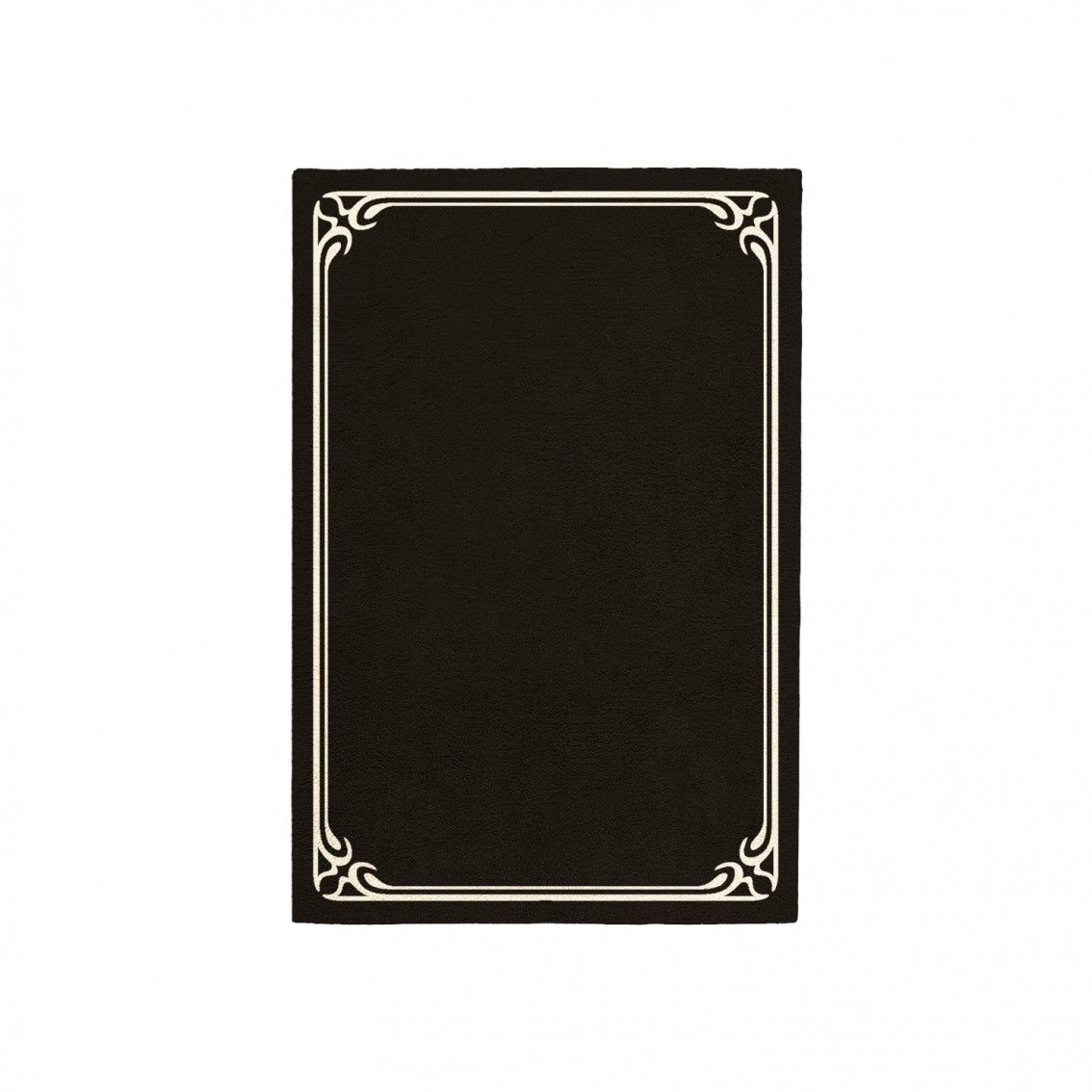 MAJESTIC DEEP BROWN AREA RUG