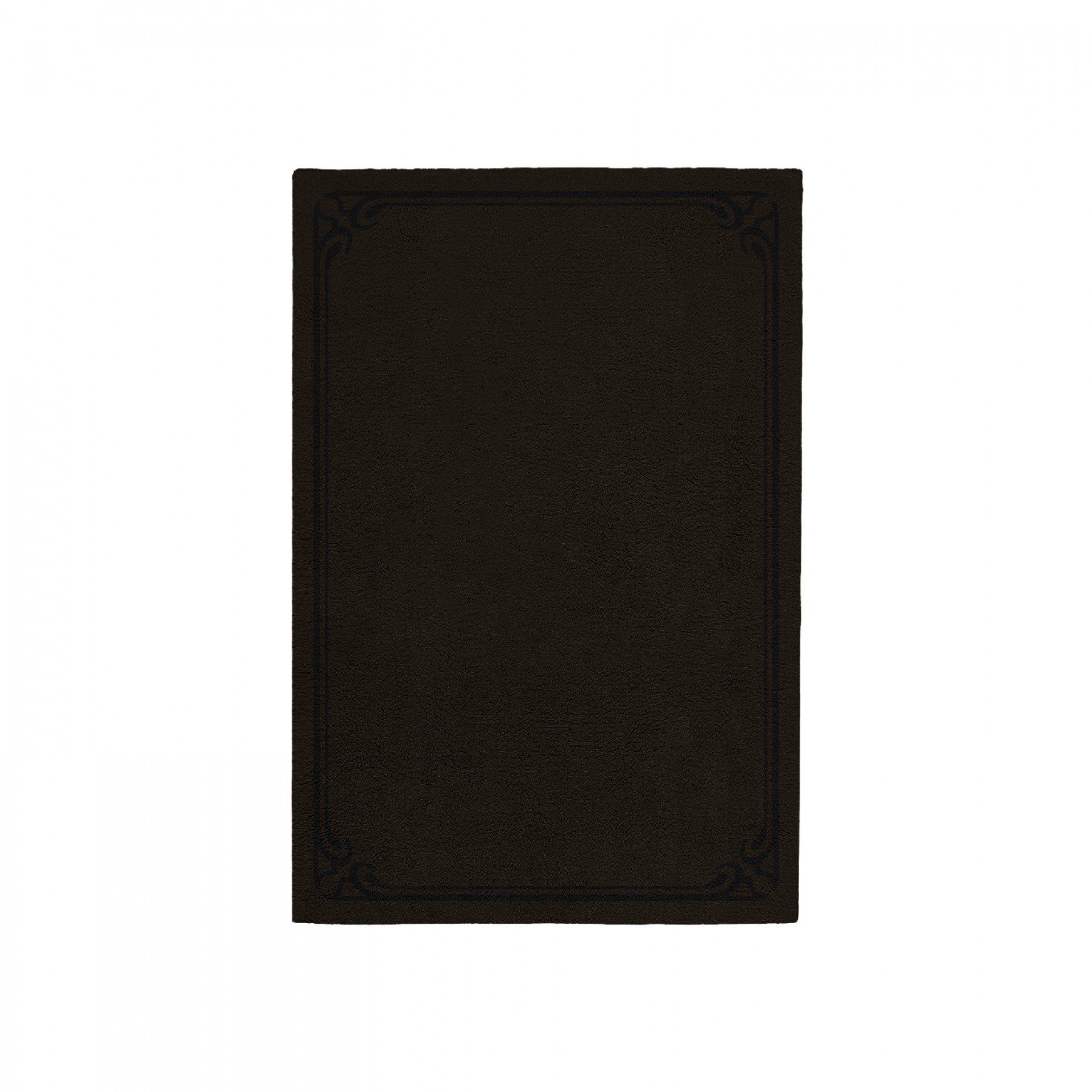 MAJESTIC DEEP BROWN AREA RUG