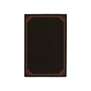 MAJESTIC DEEP BROWN AREA RUG