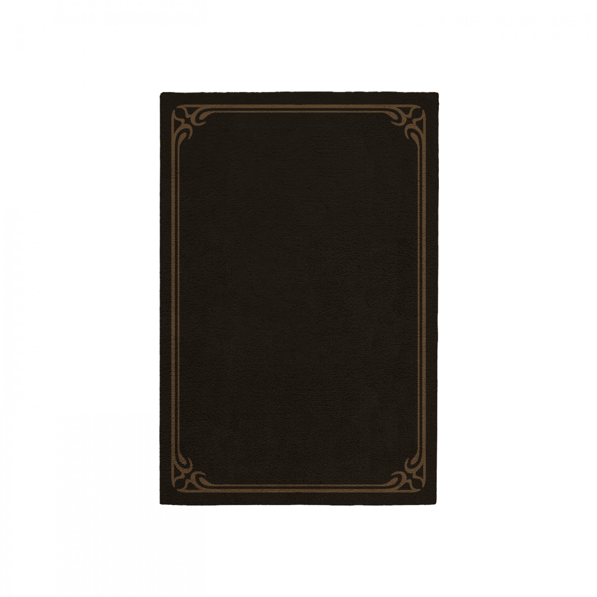 MAJESTIC DEEP BROWN AREA RUG