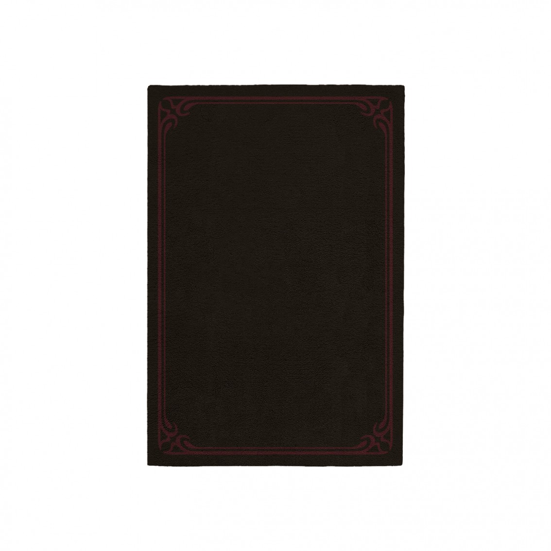 MAJESTIC DEEP BROWN AREA RUG