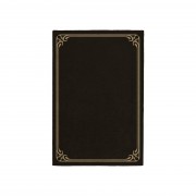 MAJESTIC DEEP BROWN AREA RUG