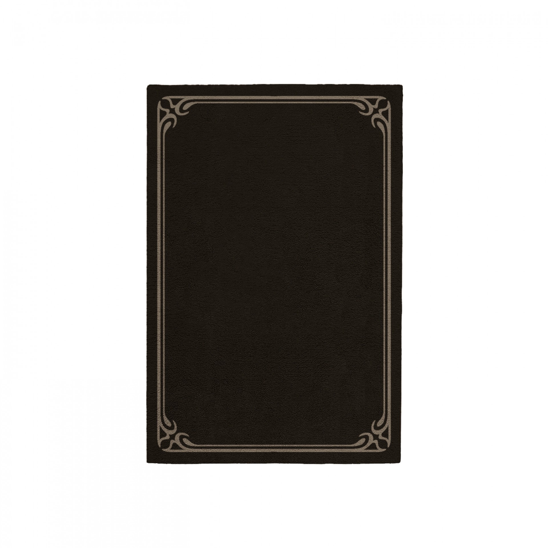 MAJESTIC DEEP BROWN AREA RUG