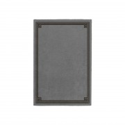 MIRAGE CHARCOAL GRAY AREA RUG