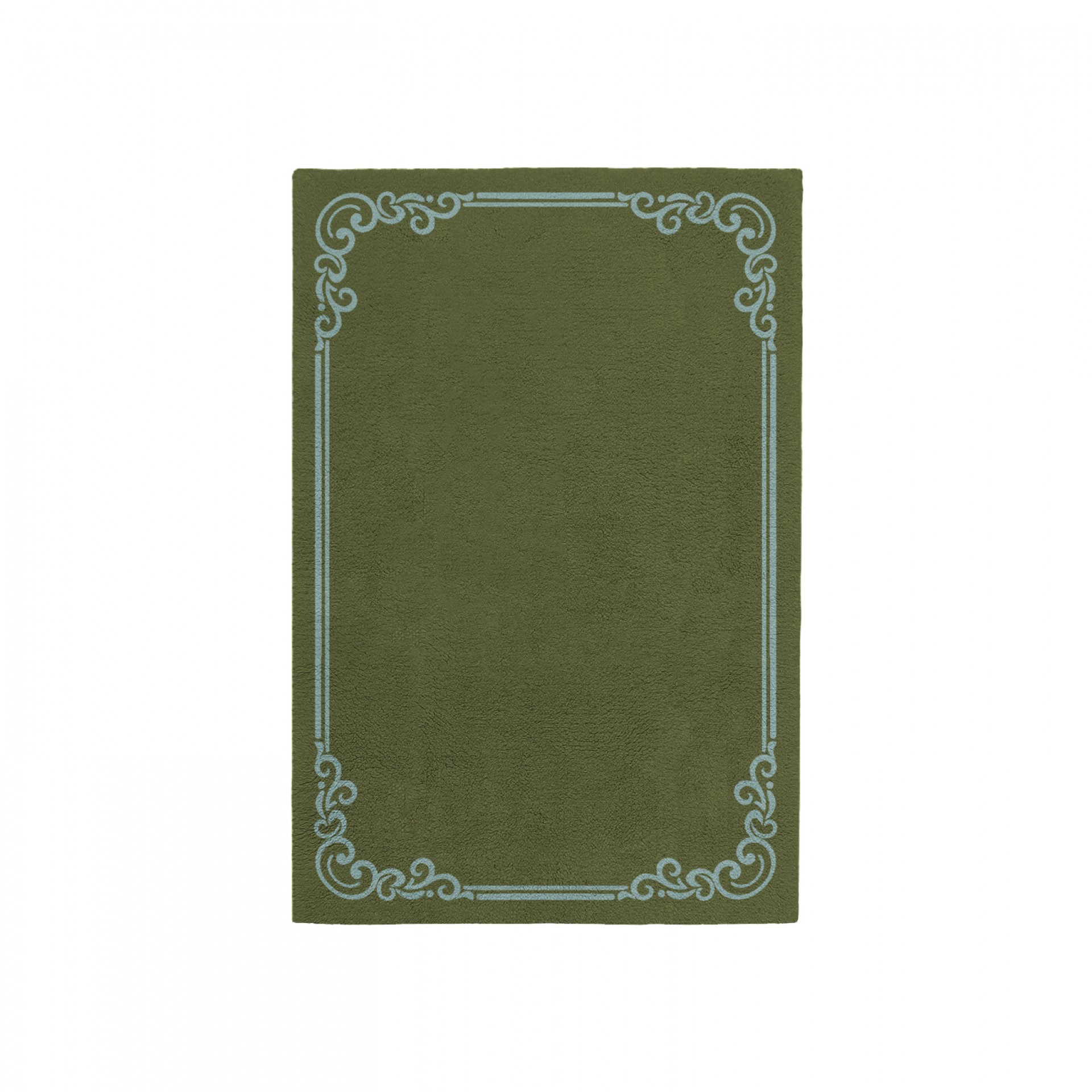 OPULENT OLIVE AREA RUG