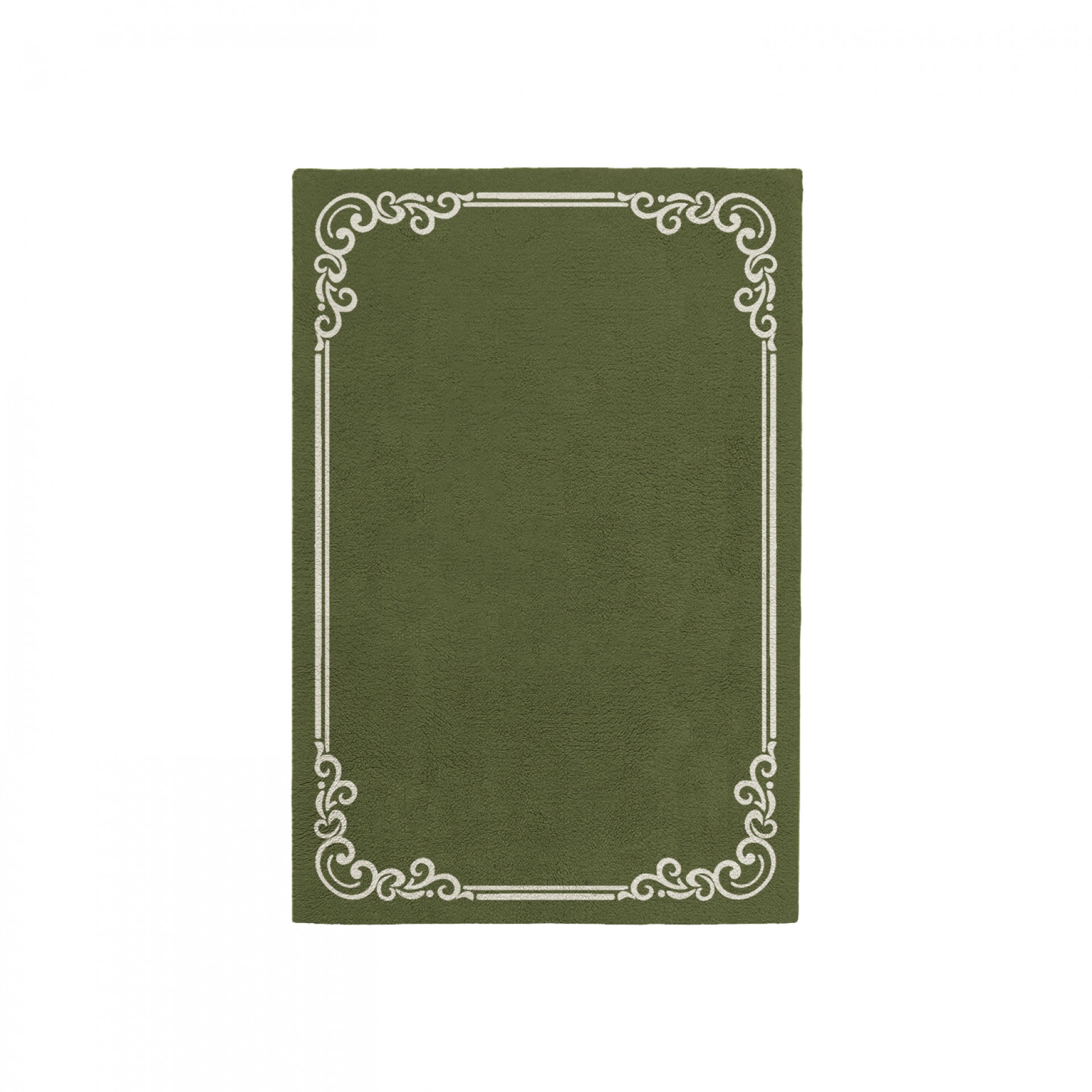 OPULENT OLIVE AREA RUG