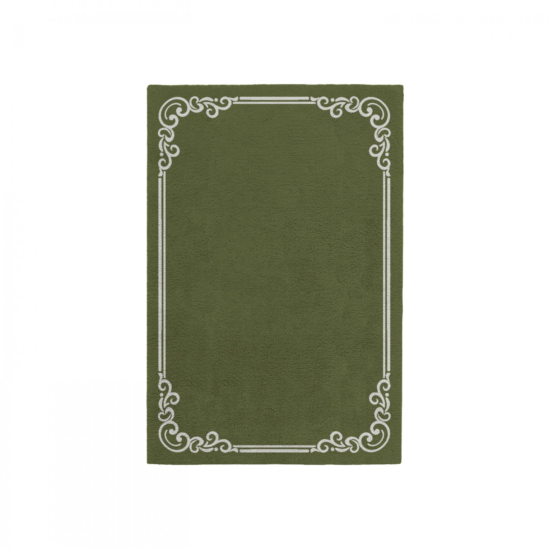 OPULENT OLIVE AREA RUG