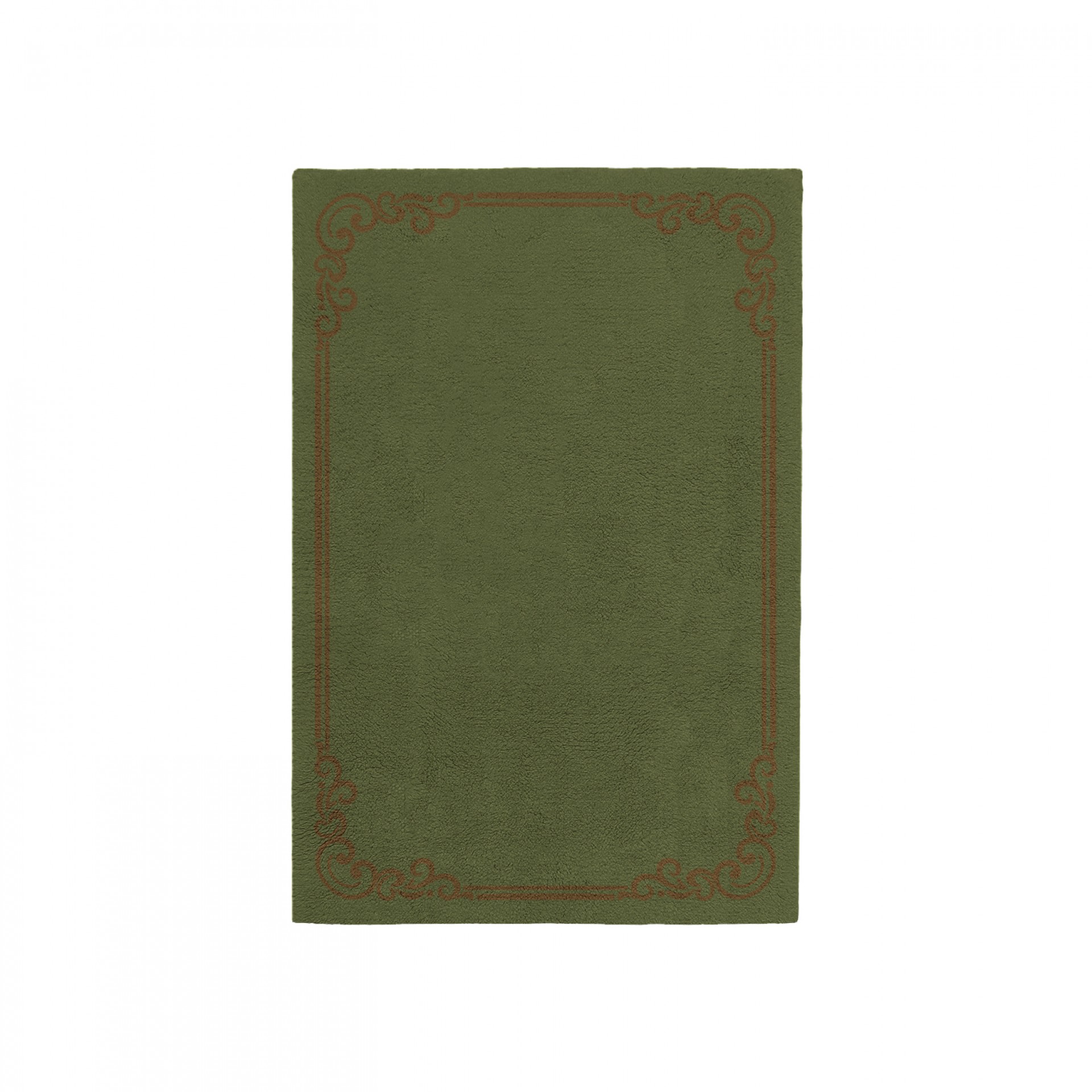 OPULENT OLIVE AREA RUG