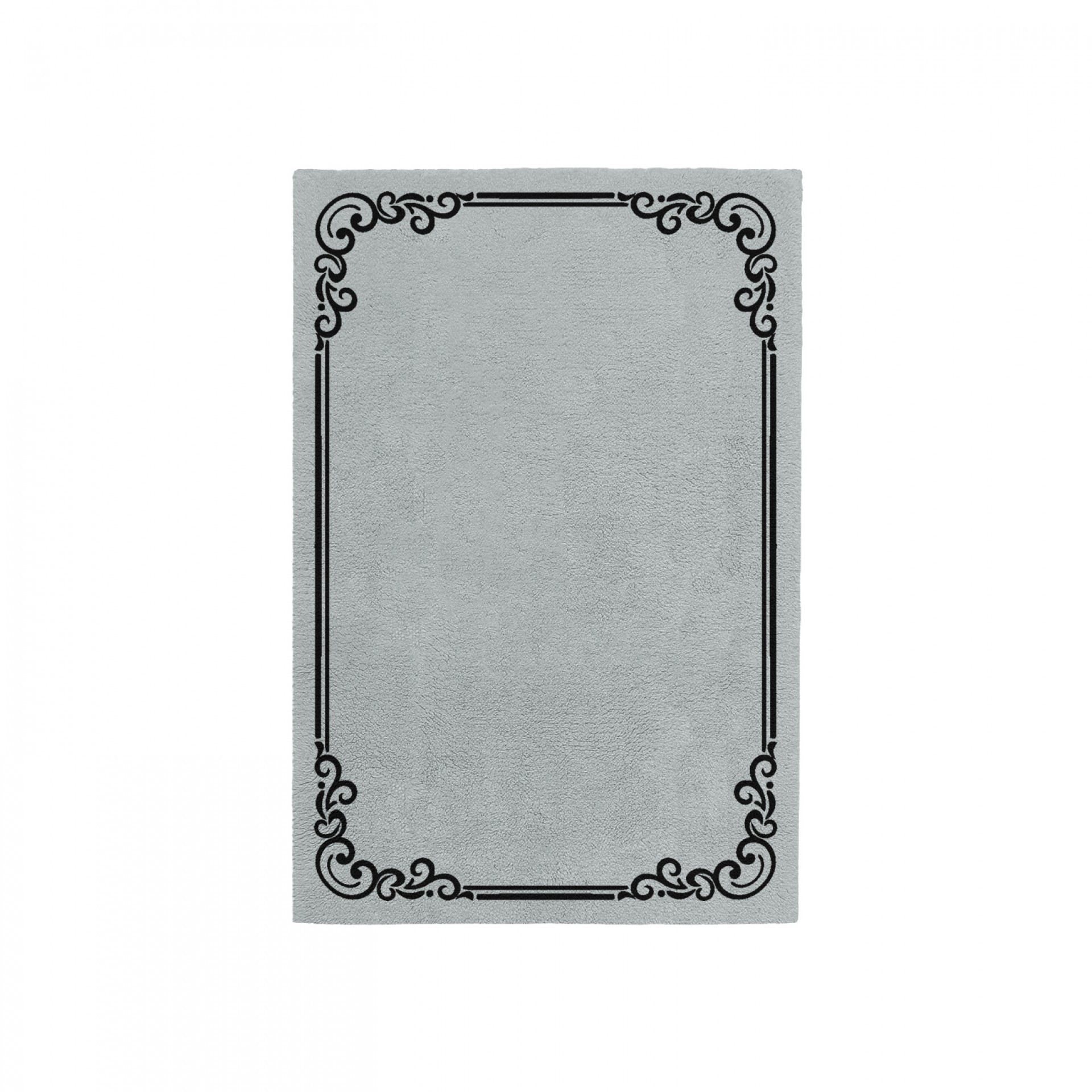 OPULENT COOL GRAY AREA RUG