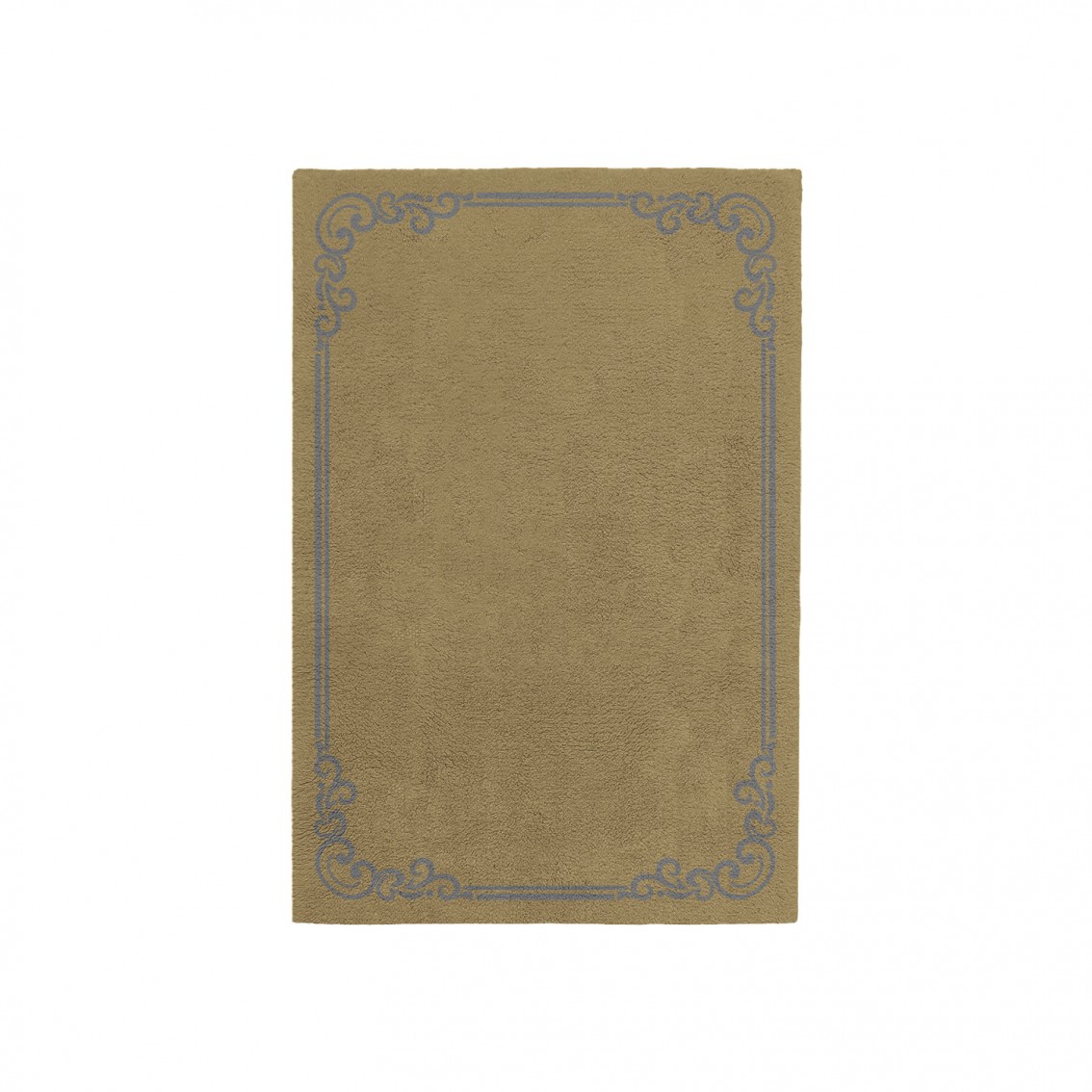 OPULENT GOLDEN BEIGE AREA RUG
