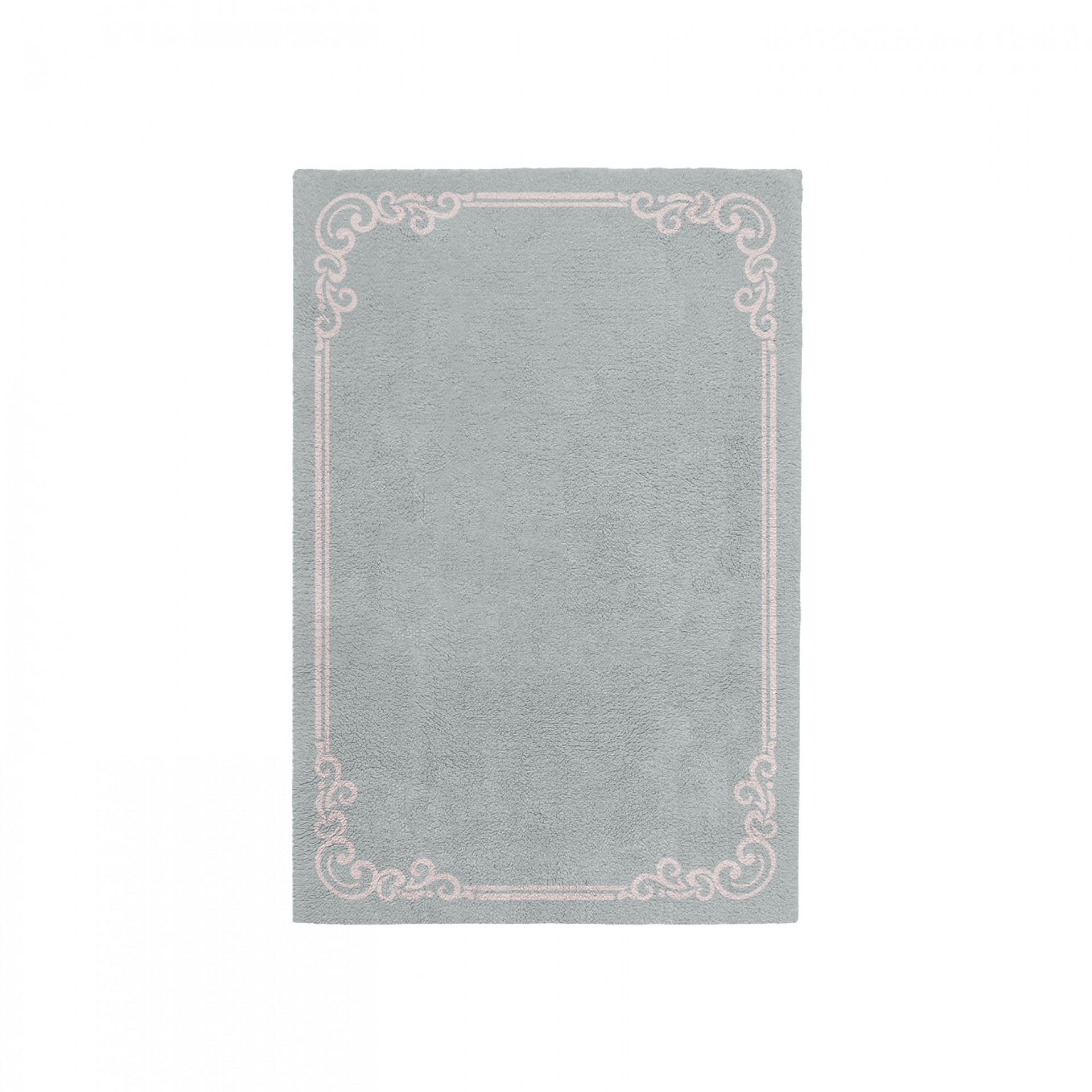 OPULENT COOL GRAY AREA RUG