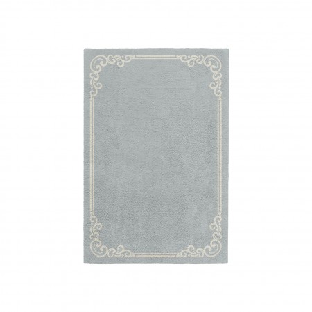 OPULENT COOL GRAY AREA RUG