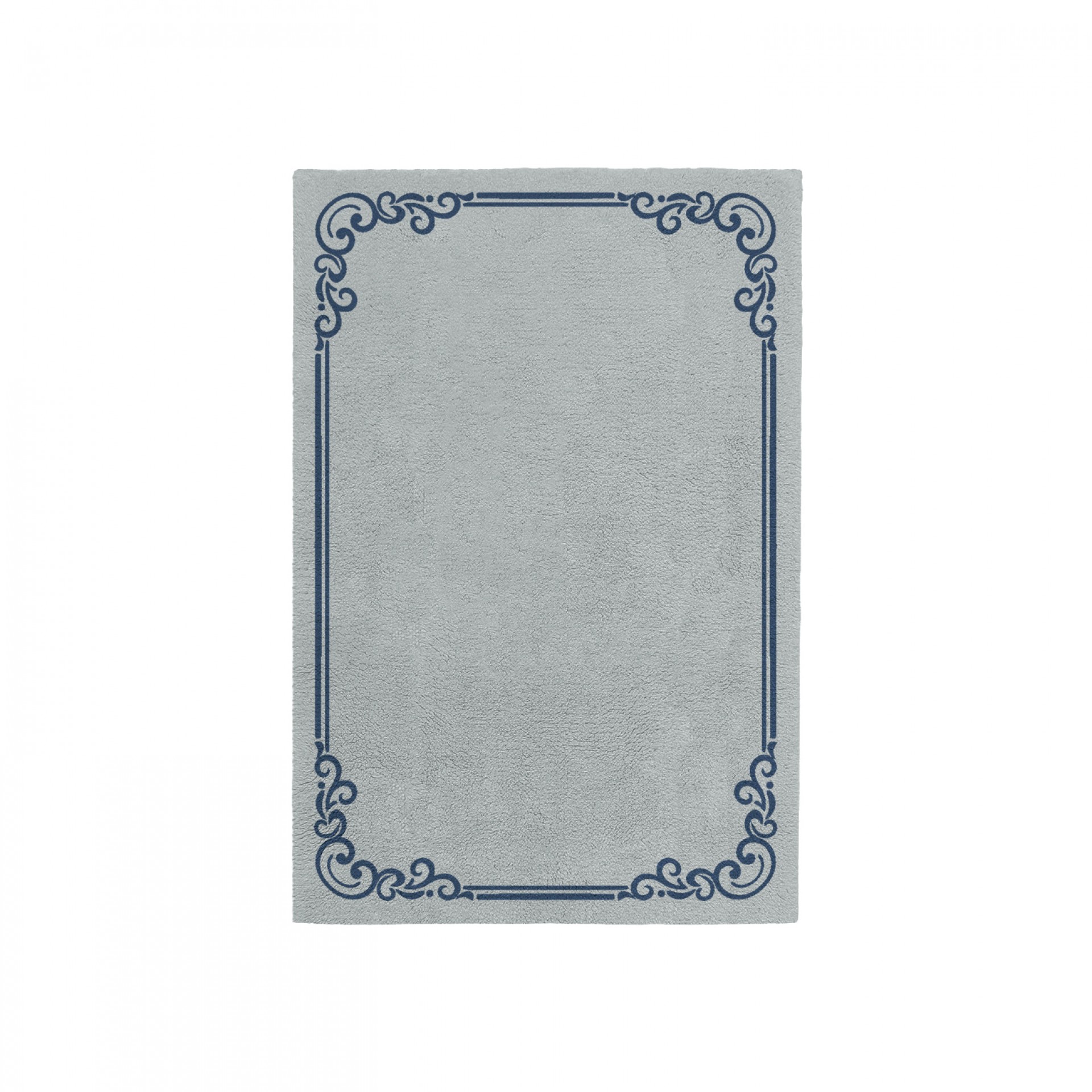 OPULENT COOL GRAY AREA RUG