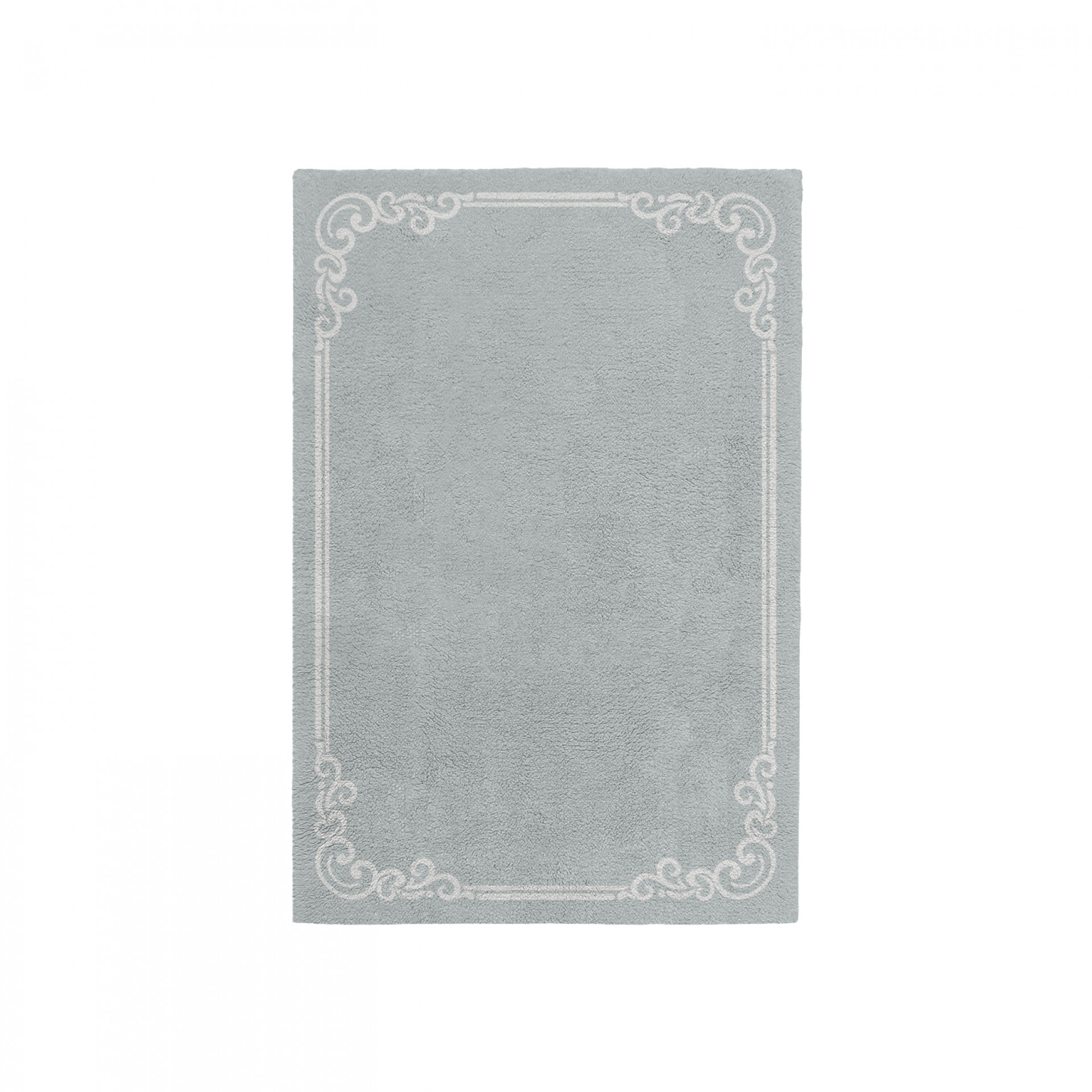OPULENT COOL GRAY AREA RUG