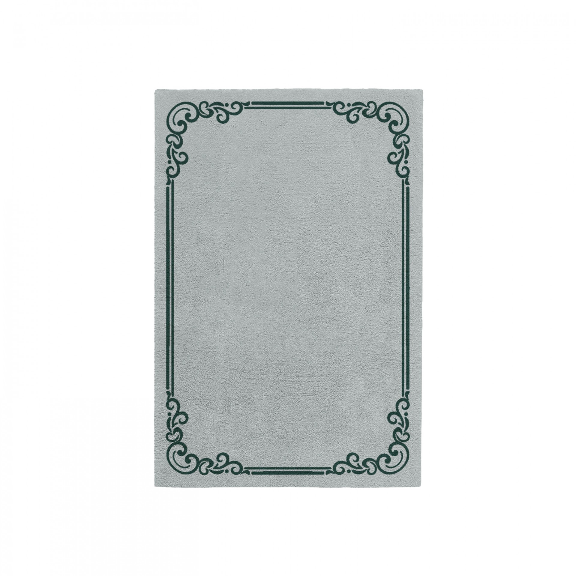 OPULENT COOL GRAY AREA RUG