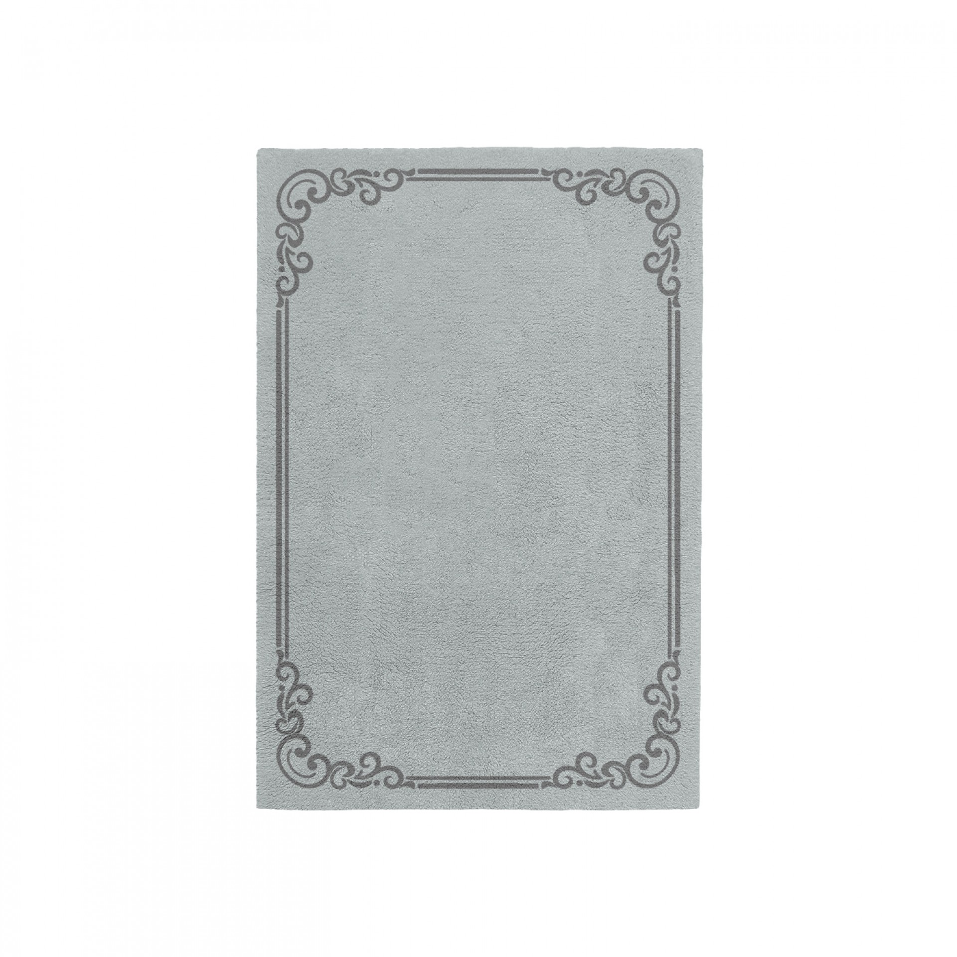 OPULENT COOL GRAY AREA RUG