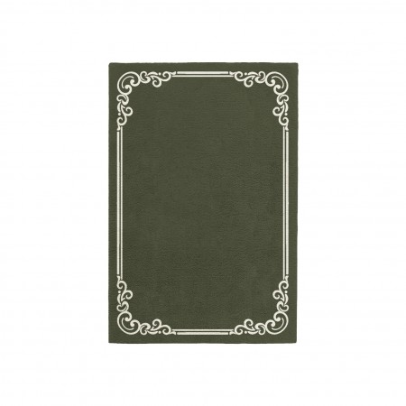 OPULENT EARTH GREEN AREA RUG OPULENT EARTH GREEN AREA RUG