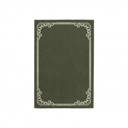 OPULENT EARTH GREEN AREA RUG