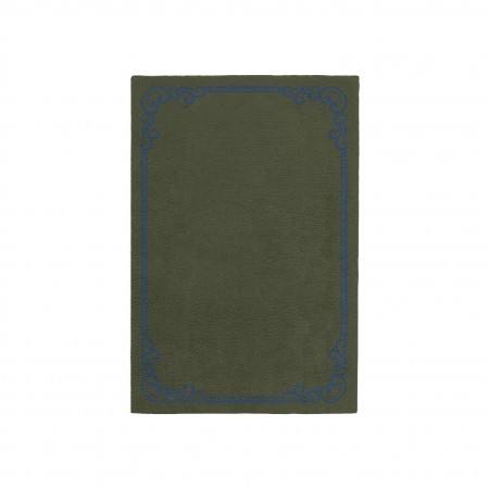 OPULENT EARTH GREEN AREA RUG OPULENT EARTH GREEN AREA RUG
