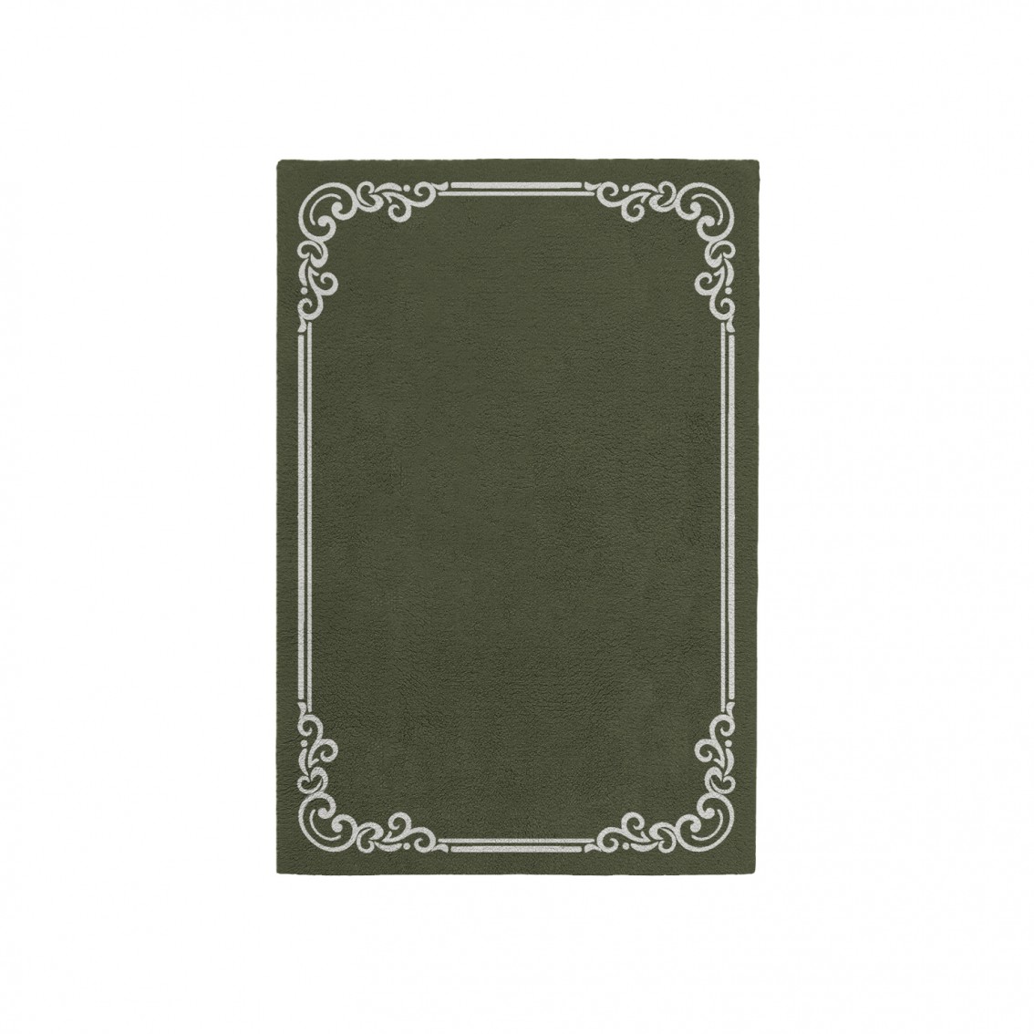 OPULENT EARTH GREEN AREA RUG OPULENT EARTH GREEN AREA RUG
