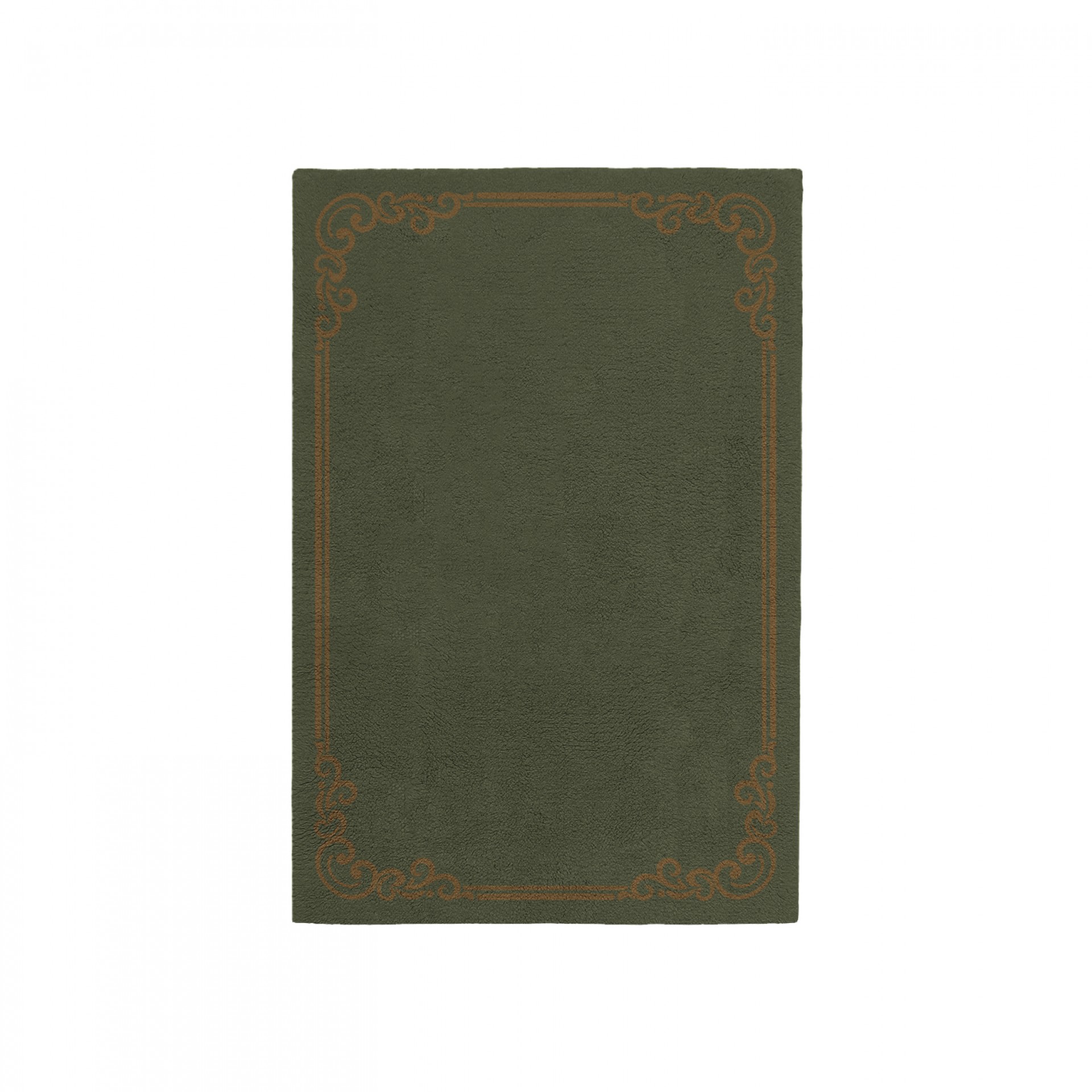 OPULENT EARTH GREEN ALFOMBRA