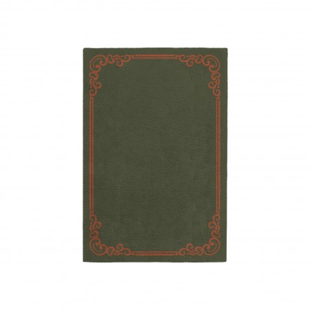 OPULENT EARTH GREEN AREA RUG OPULENT EARTH GREEN AREA RUG