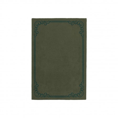 OPULENT EARTH GREEN AREA RUG OPULENT EARTH GREEN AREA RUG